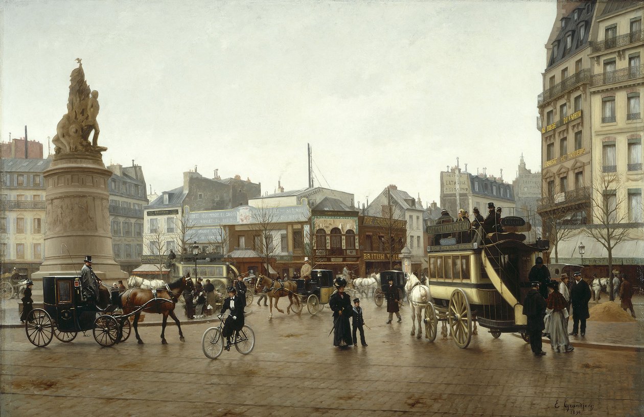 Place Clichy - Edmond Jean