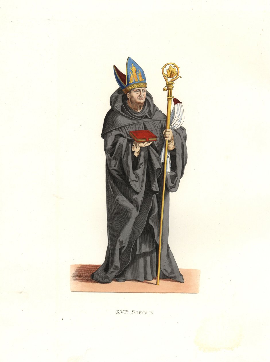 Abbé bénédictin - Edmond Lechevallier Chevignard