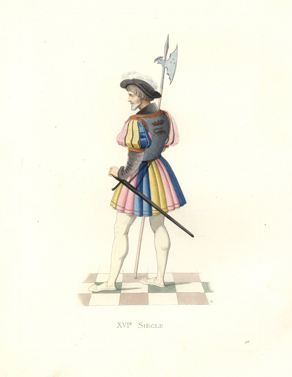 Garde du corps de François Ier - Edmond Lechevallier Chevignard