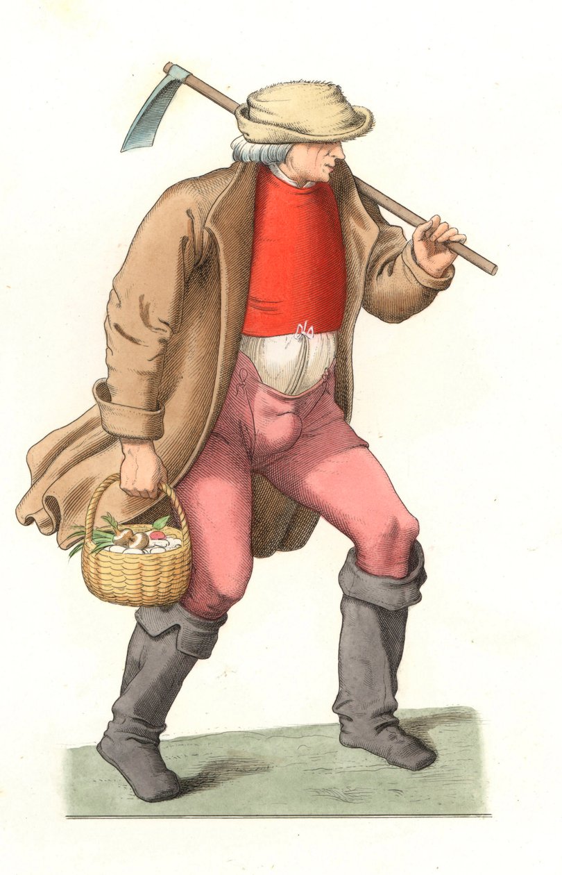 Laboureur français - Edmond Lechevallier Chevignard