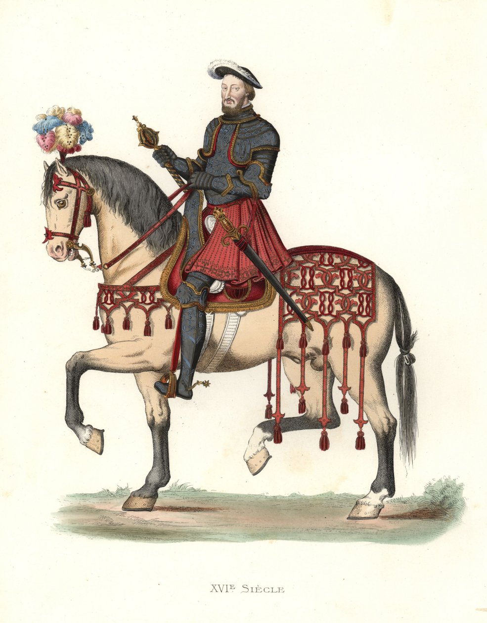 Roi François Ier de France (1494-1547) - Edmond Lechevallier Chevignard
