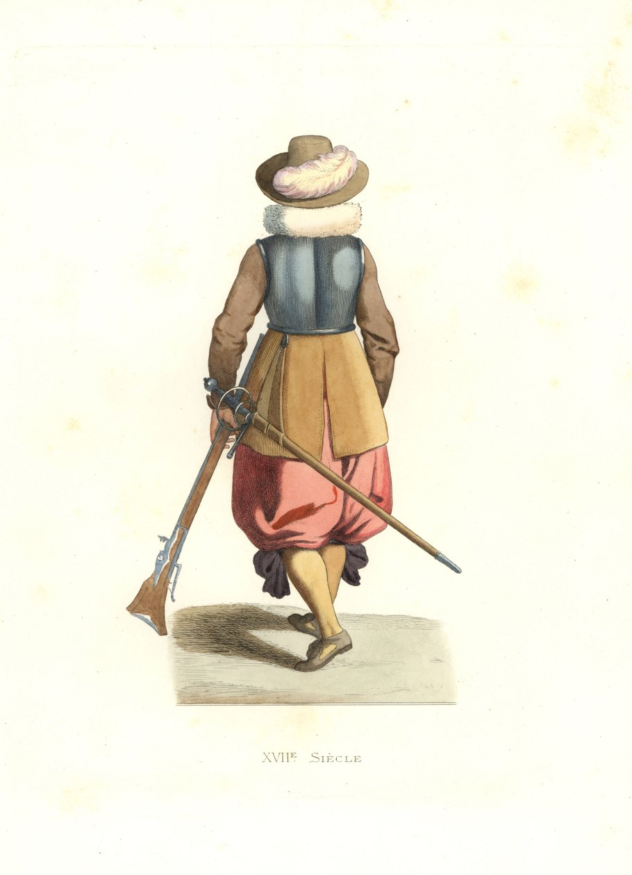 Mousquetaire de la Flandre française - Edmond Lechevallier Chevignard