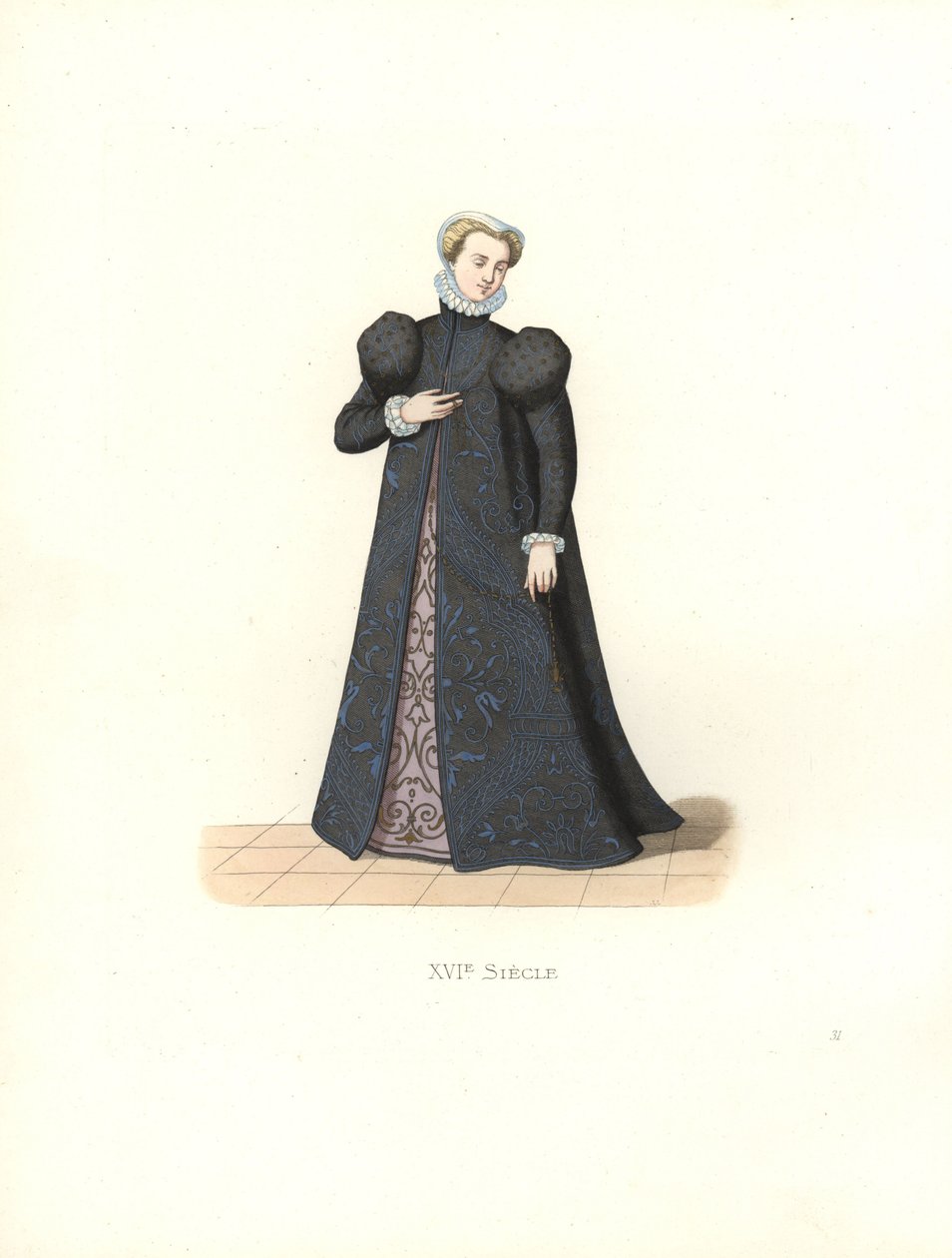 Noble dame de Lorraine - Edmond Lechevallier Chevignard