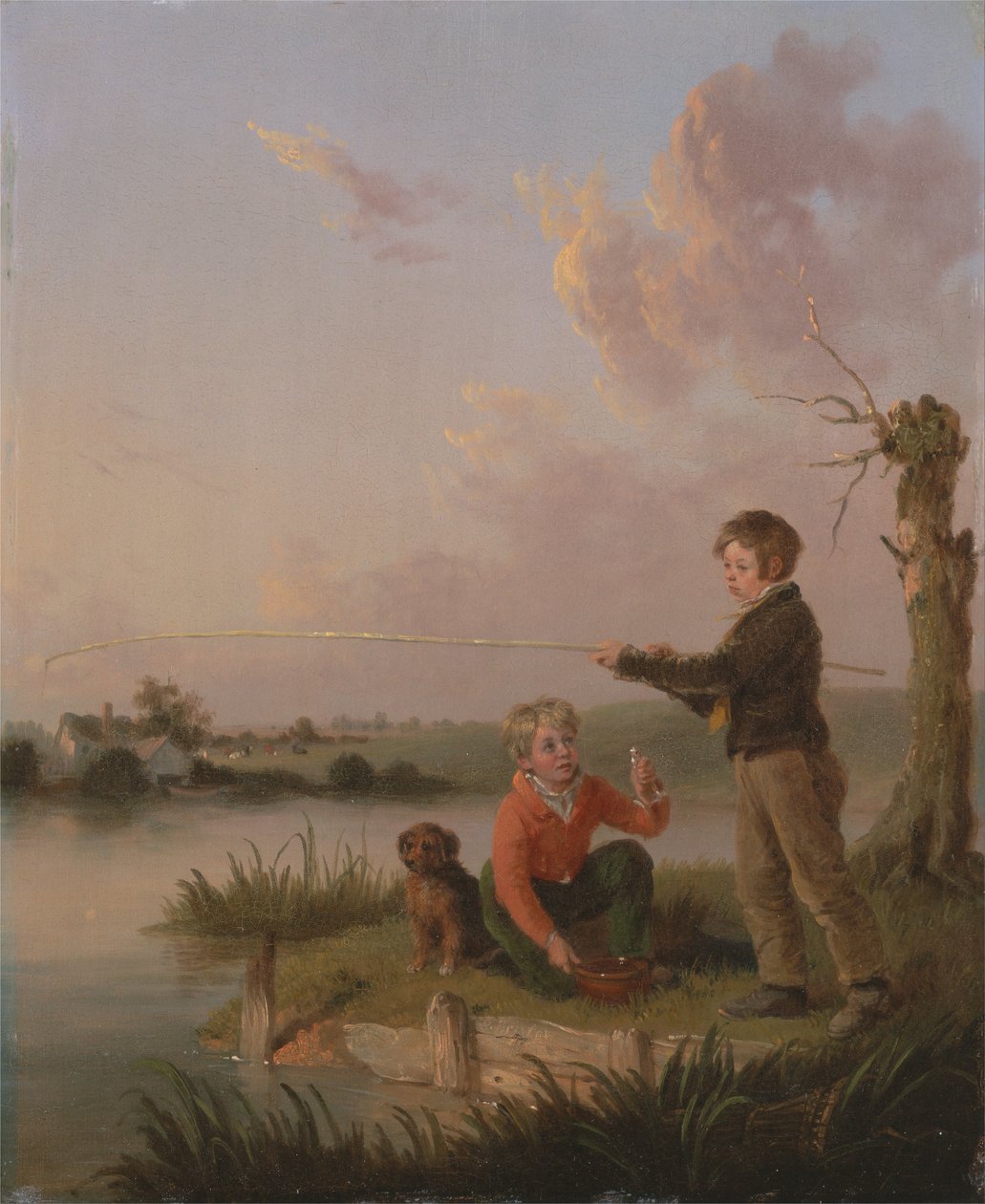 Les jeunes pêcheurs - Edmund Bristow