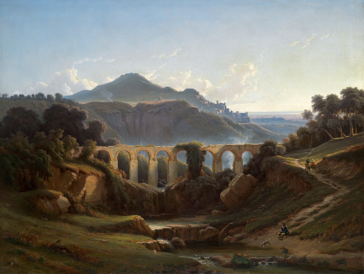 Campagne romaine - Edmund Hottenroth