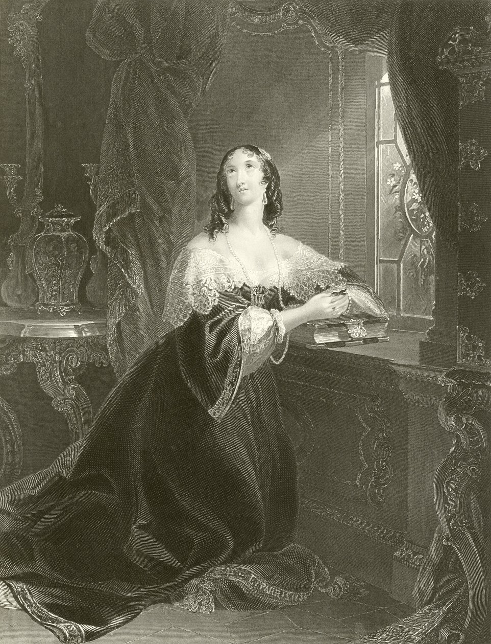 Louise, Duchesse de La Vallière - Edmund Thomas Parris