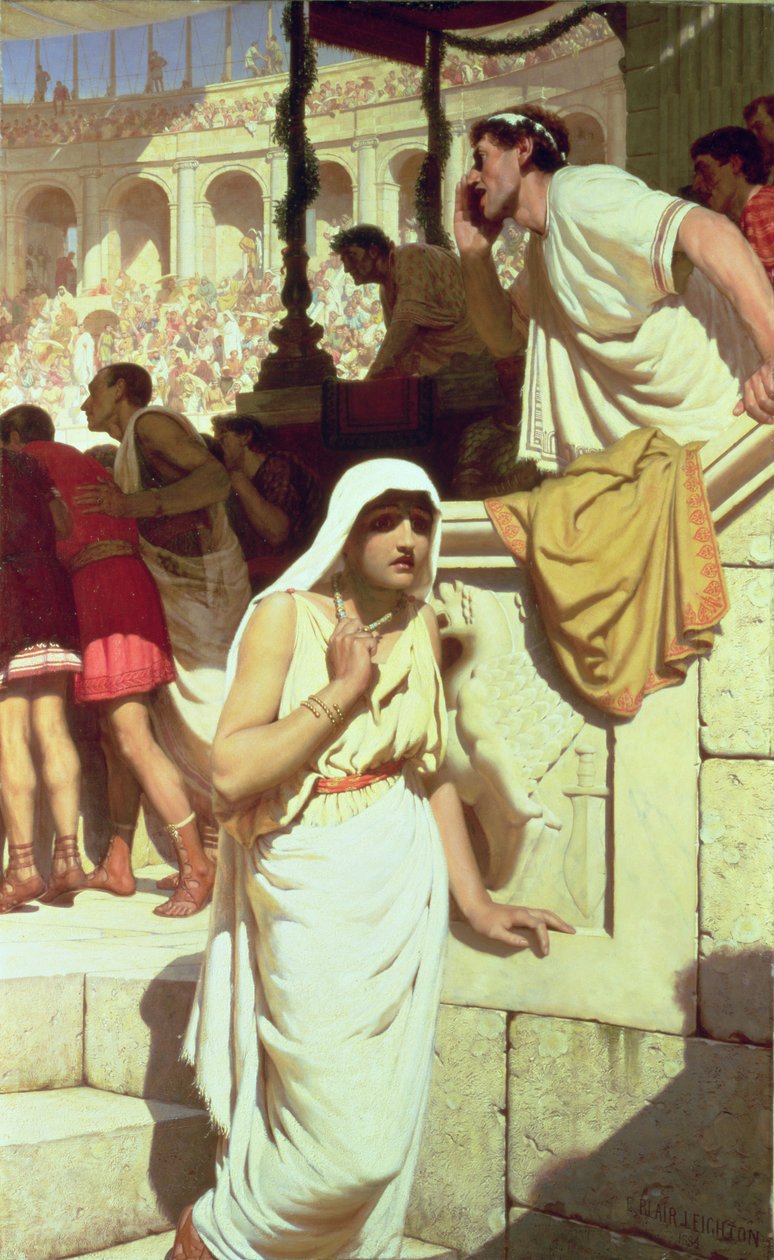 La Femme du Gladiateur - Edmund Blair Leighton
