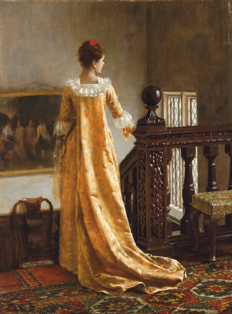 Le train doré, 1891 - Edmund Blair Leighton