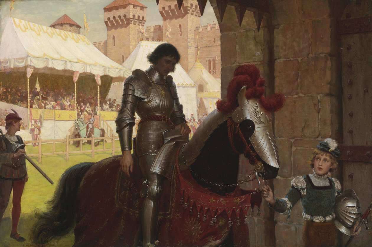 Vaincu, 1884 - Edmund Blair Leighton