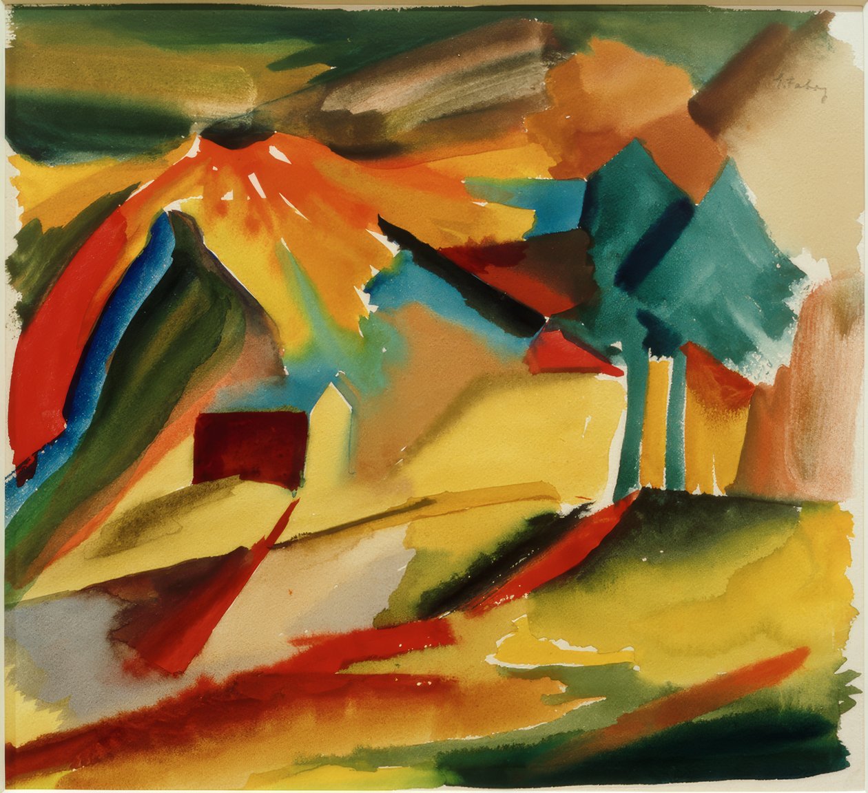 Paysage 3 - Edmund Fabry