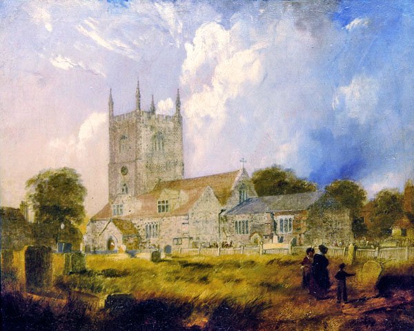 Vieille église de Henley - Edmund John Niemann