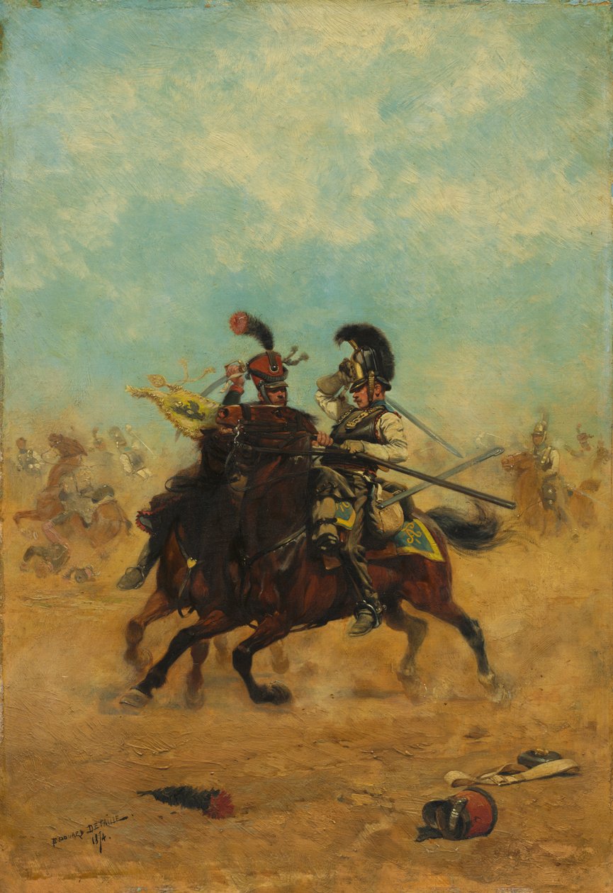 Combat pour les couleurs - Jean Baptiste Edouard Detaille