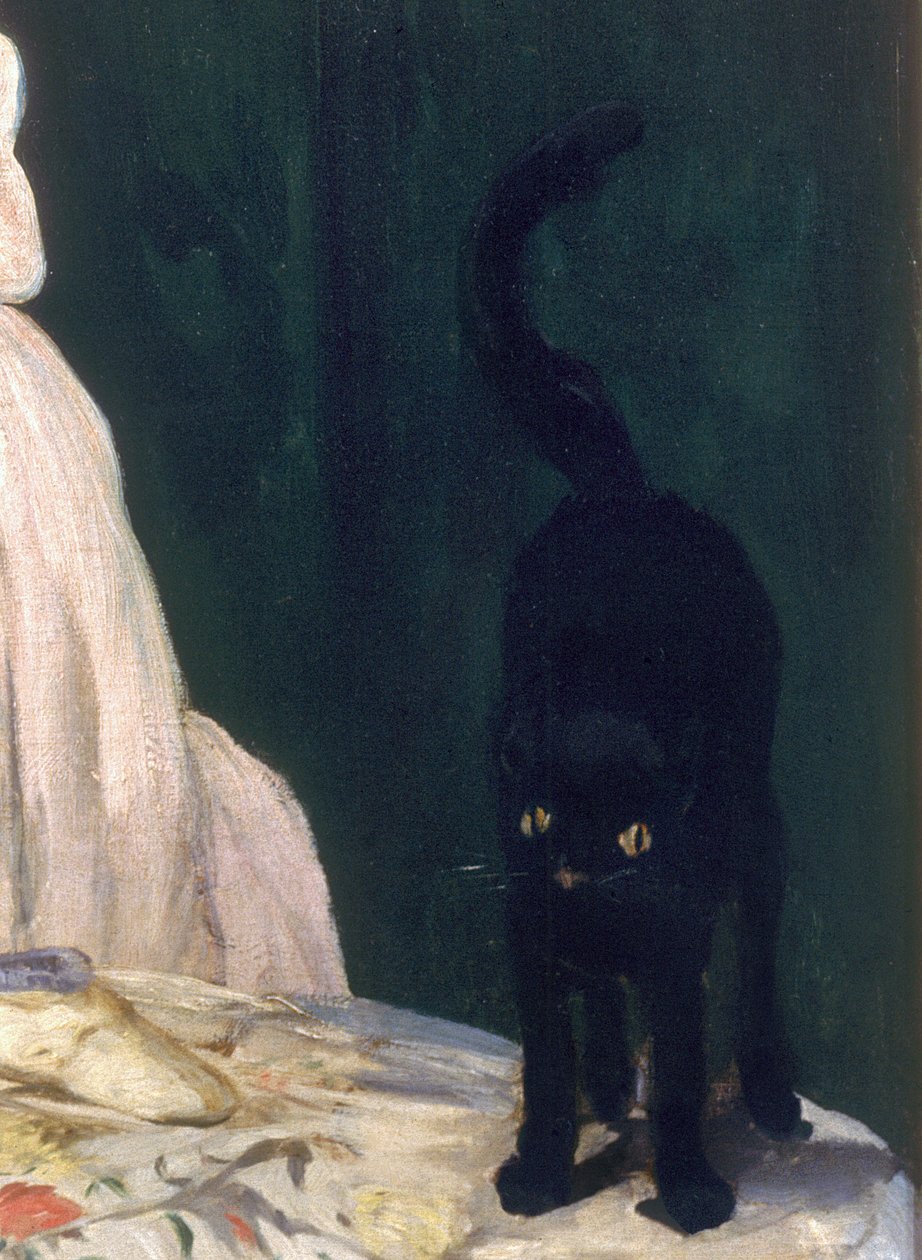 Olympia, 1863 (détail) - Édouard Manet