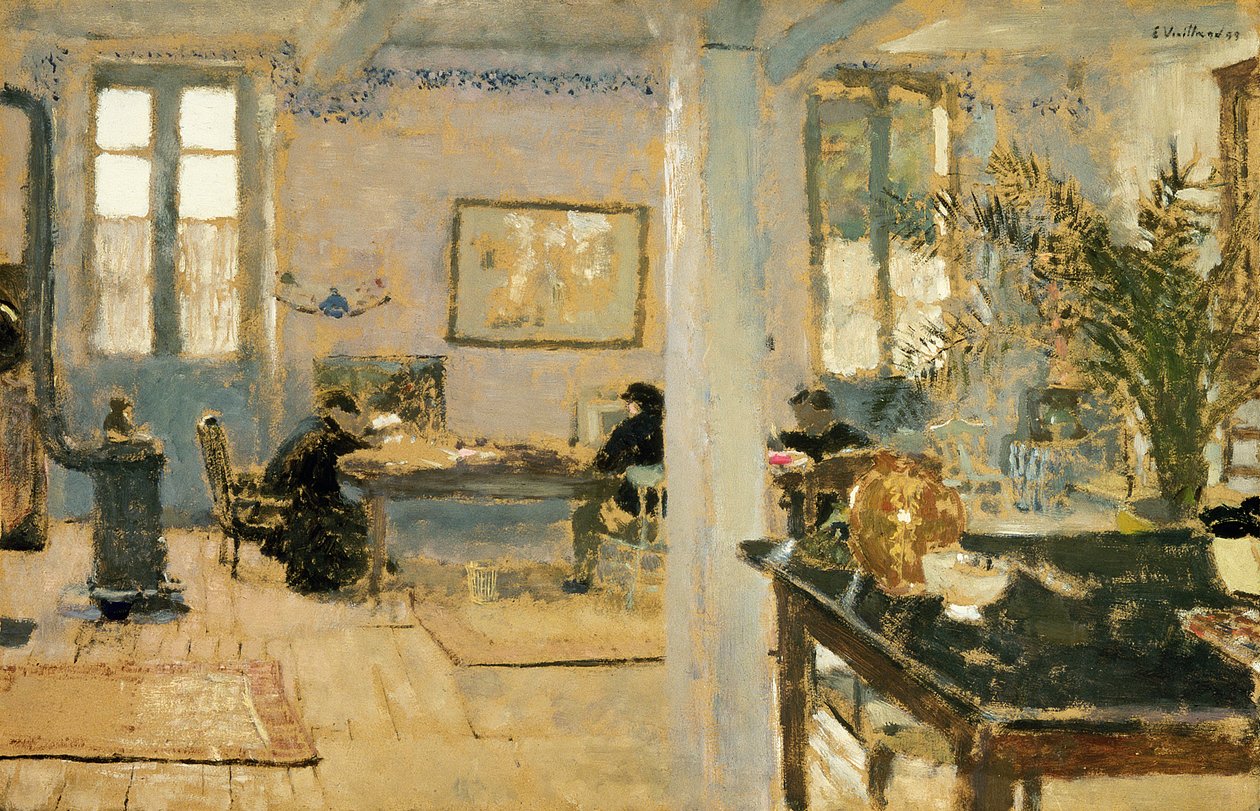 Dans la chambre, années 1890 - Edouard Vuillard