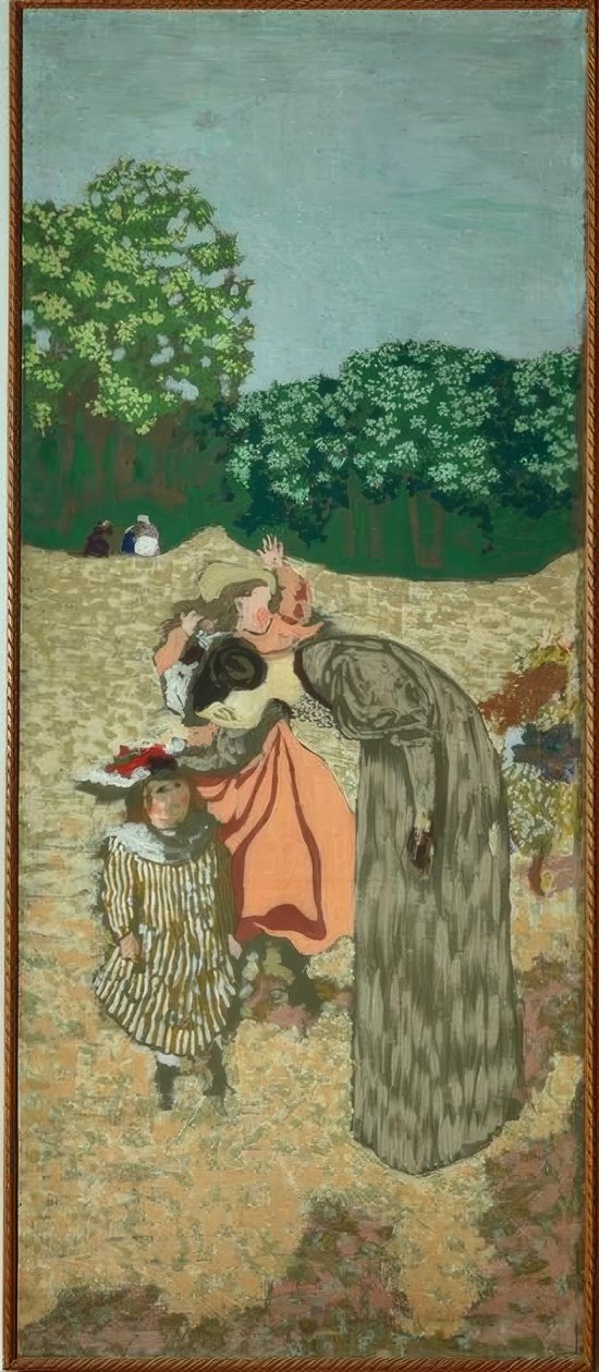 Jardins publics: L’interrogatoire - Edouard Vuillard