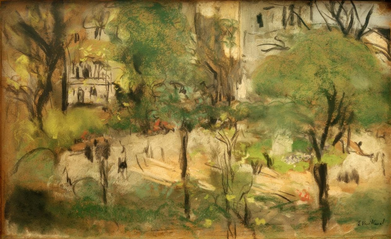 Le square Berlioz - Edouard Vuillard