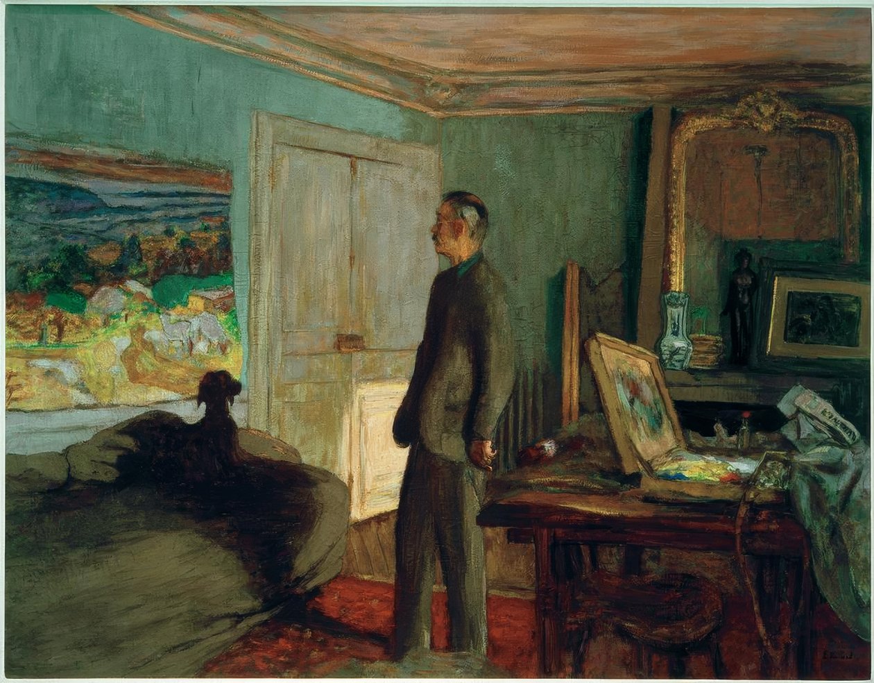 Maquette pour le portrait de Bonnard - Edouard Vuillard