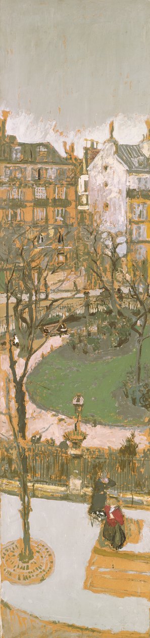 Rue de Paris, Panneau 6 de 6 - Edouard Vuillard