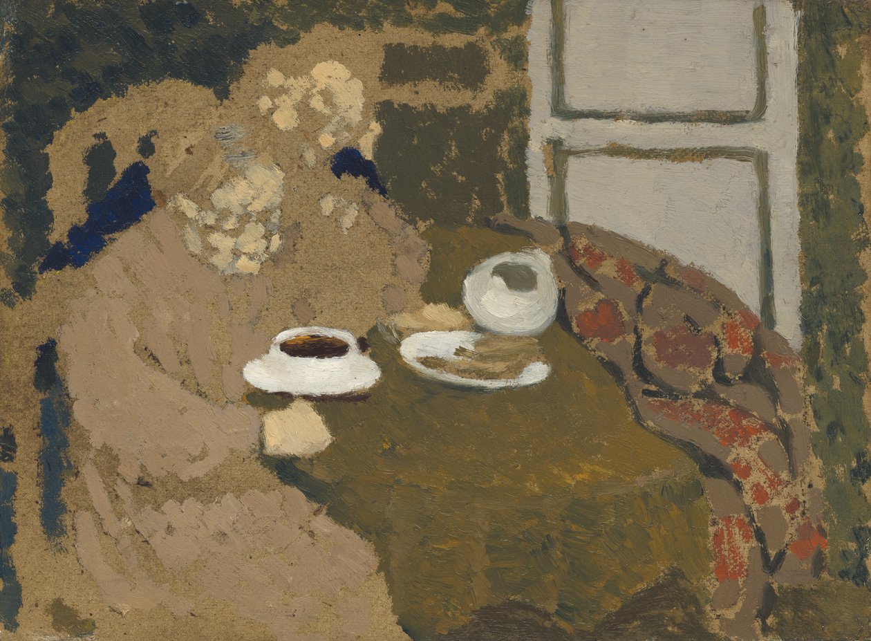 Deux femmes buvant du café, c.1893 - Edouard Vuillard