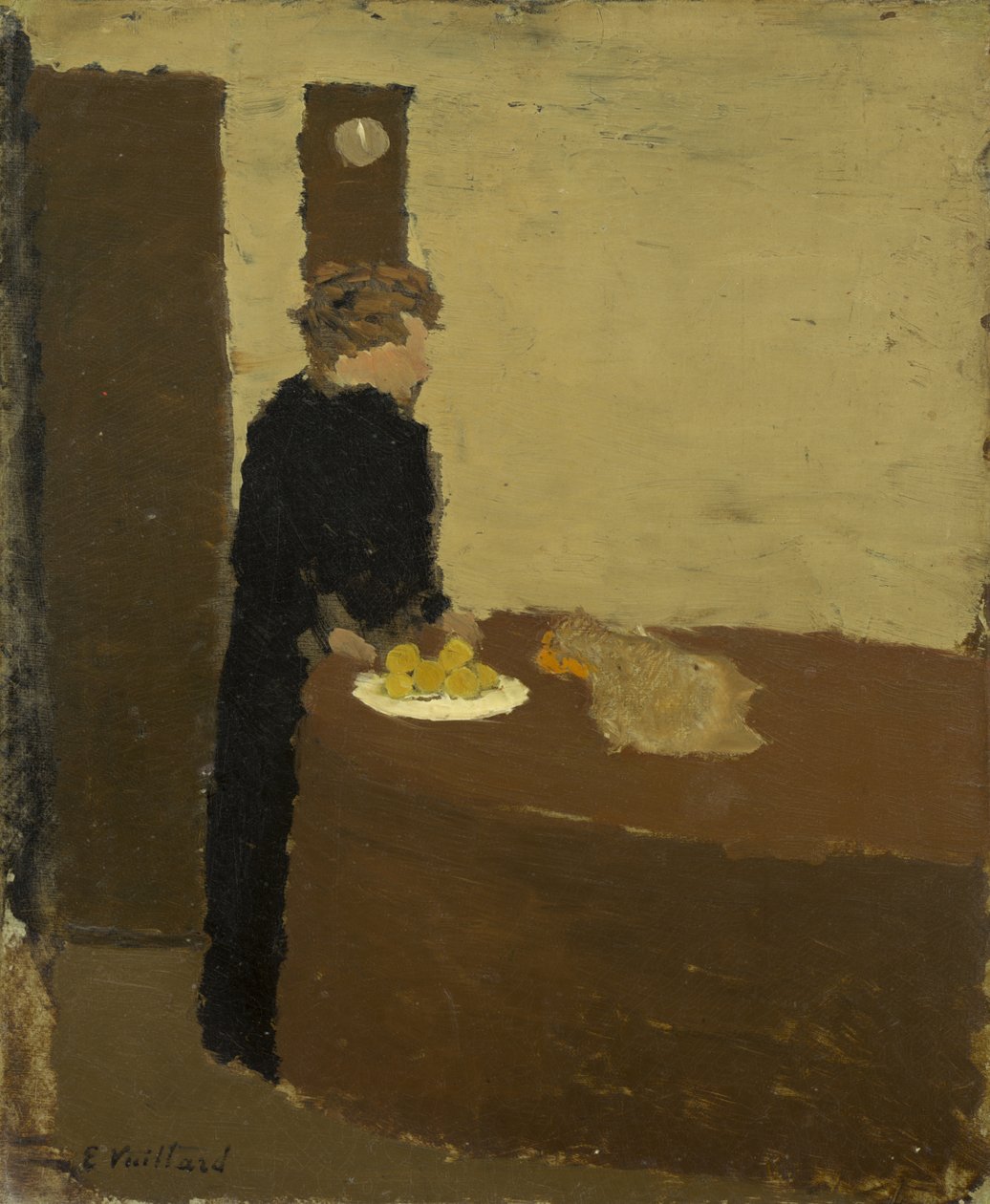 Femme en noir, c.1891 - Edouard Vuillard
