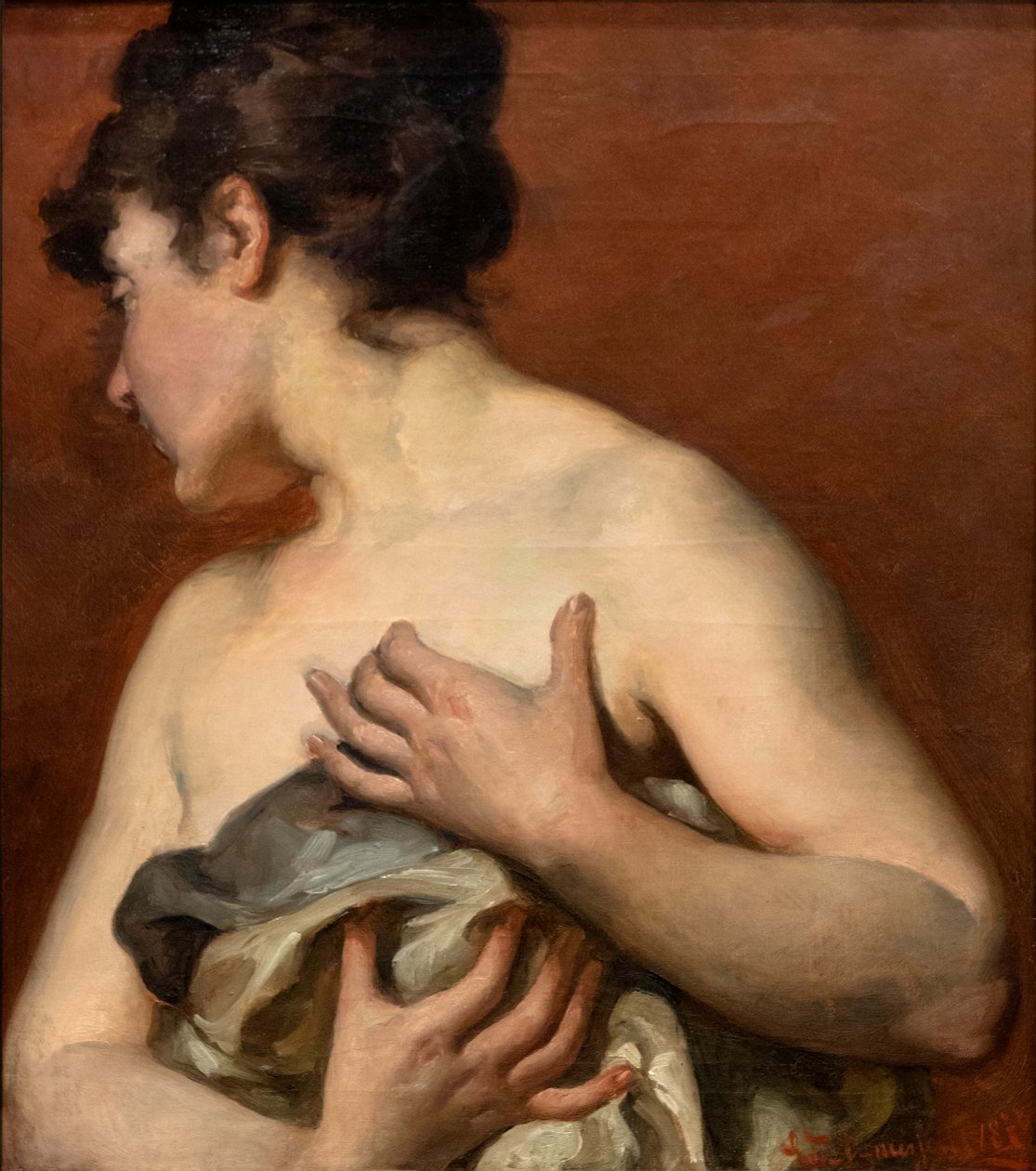 Étude de nu - Edouard Agneessens