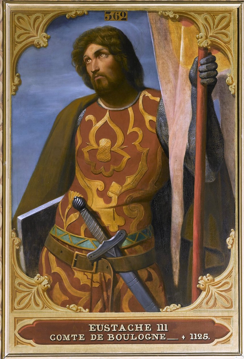 Eustache III, comte de Boulogne, 1844 - Édouard Alexandre Odier