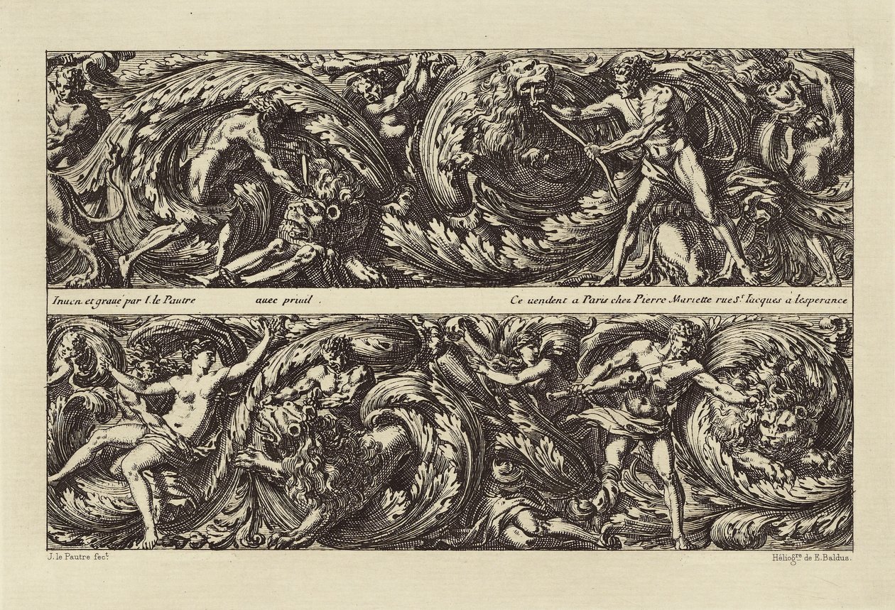 [Conception par Jean le Pautre] - Édouard Baldus