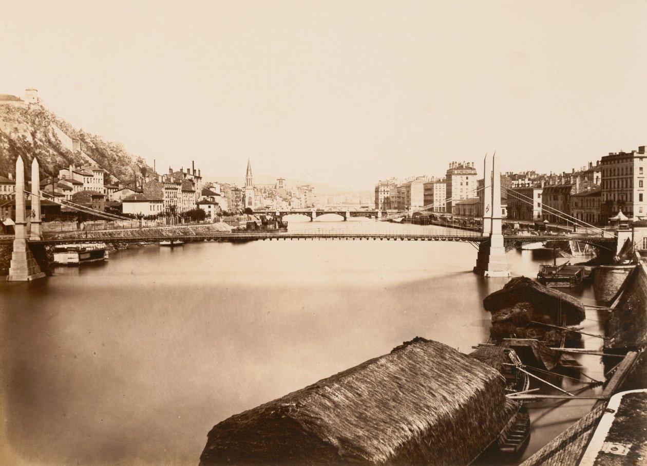 Lyon, vers 1861 - Édouard Baldus