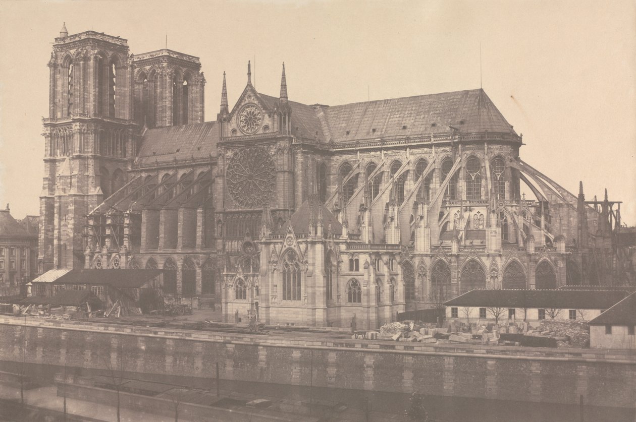 Notre-Dame, Paris - Édouard Baldus