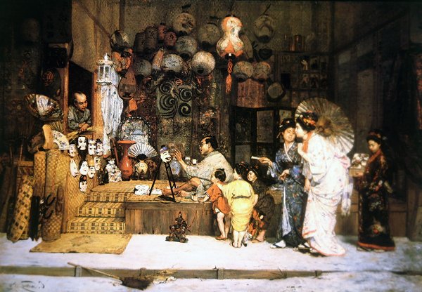 Un bazar japonais - Edouard Castres