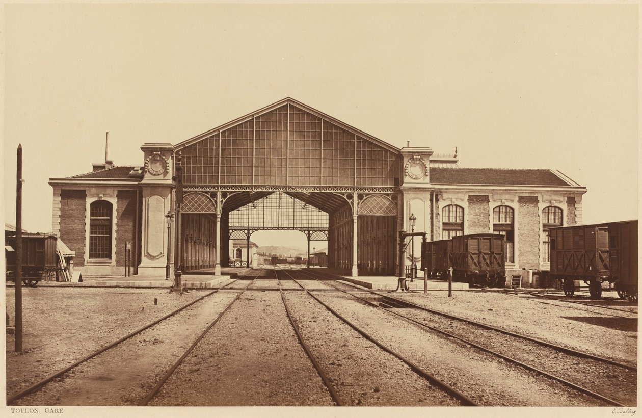 Toulon, Gare - Edouard Denis Baldus