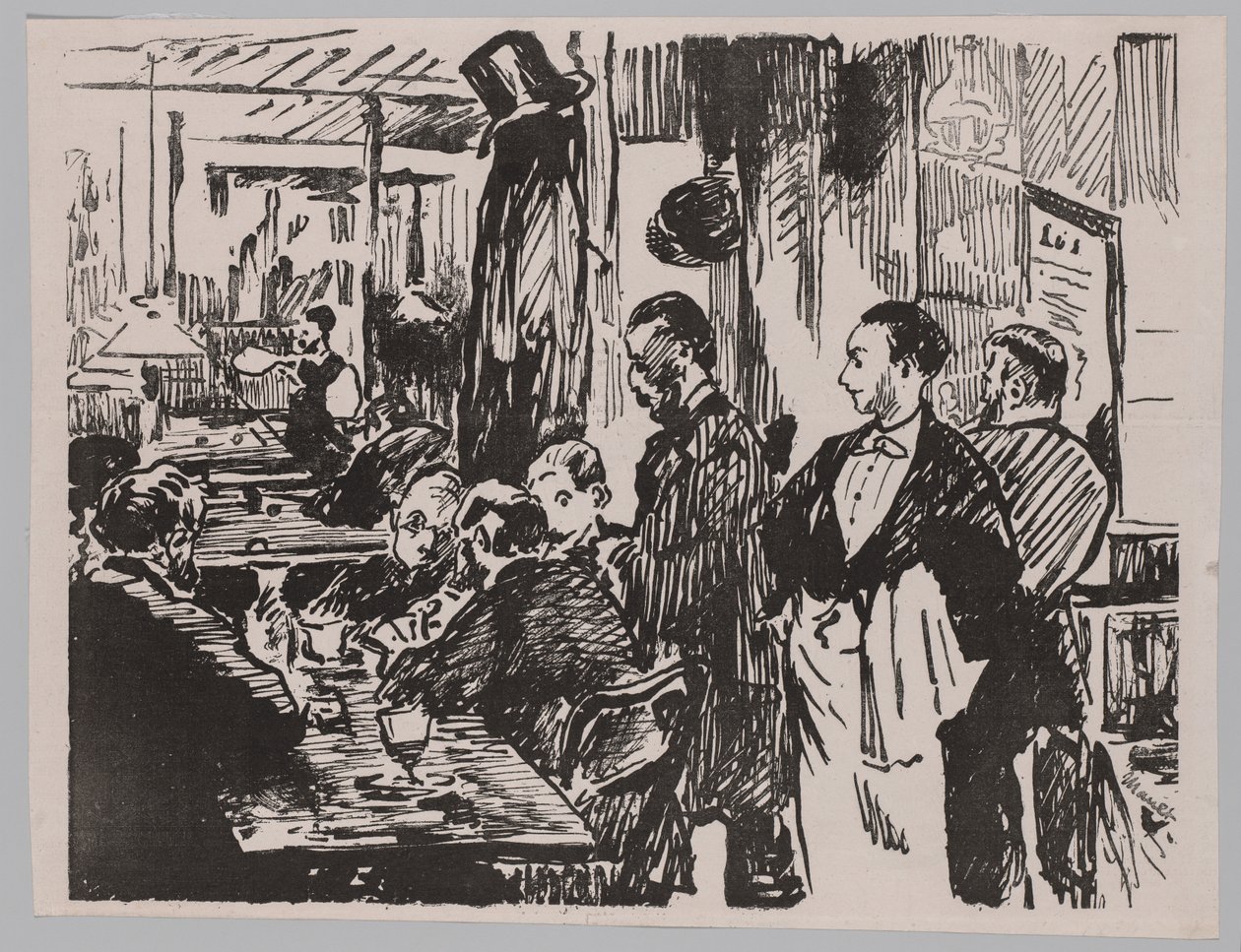 Au café - Édouard Manet