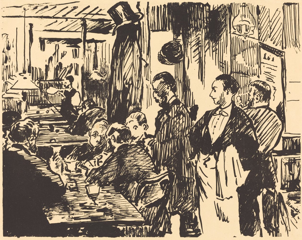 Au café - Édouard Manet