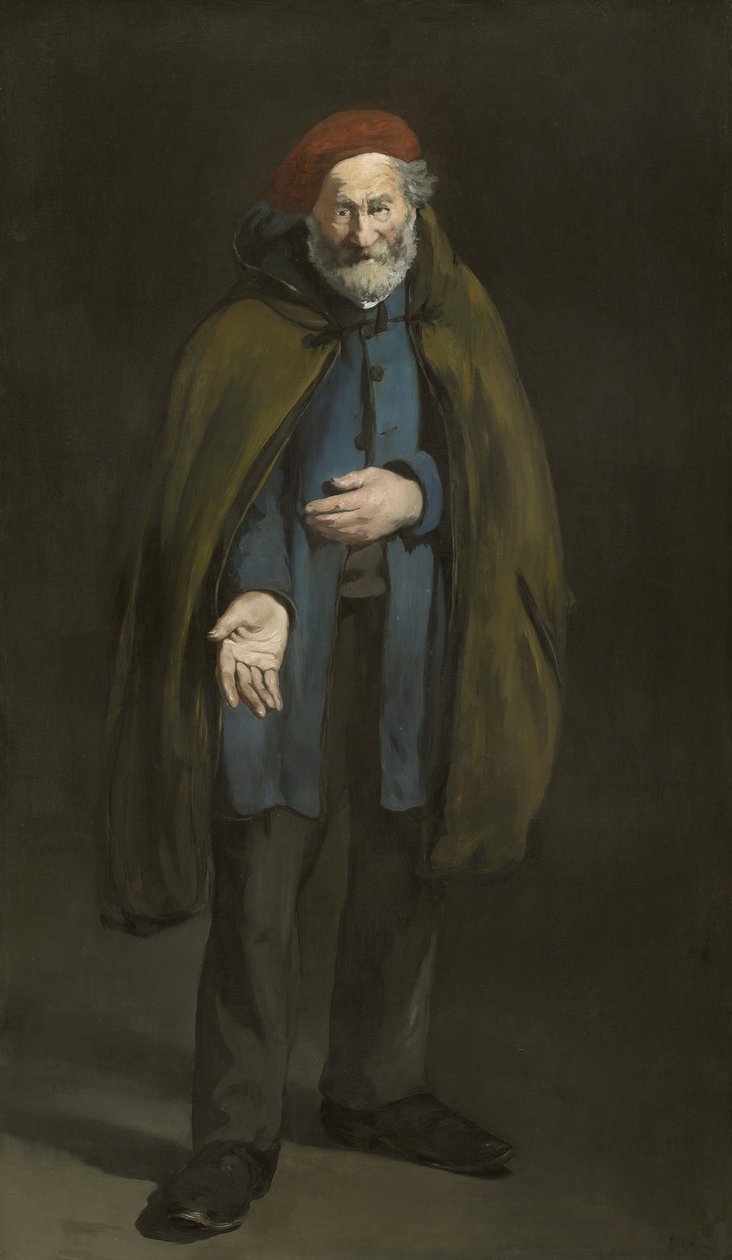 Mendiant avec un manteau en duffel - Édouard Manet