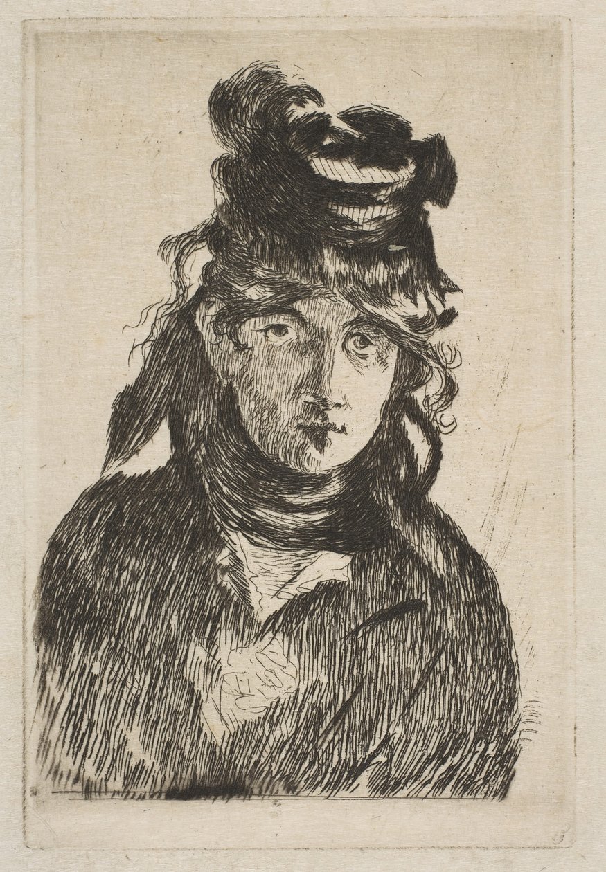 Berthe Morisot, 1872 - Édouard Manet