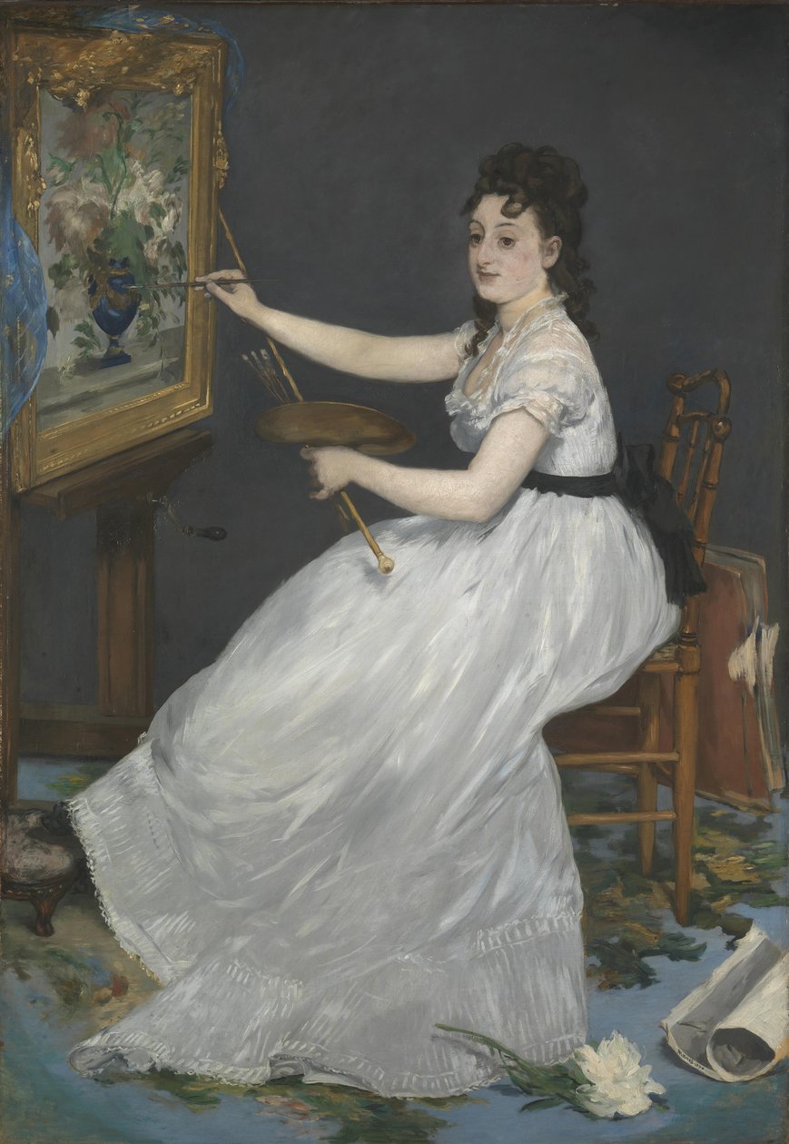 Eva Gonzalès, 1870 - Édouard Manet