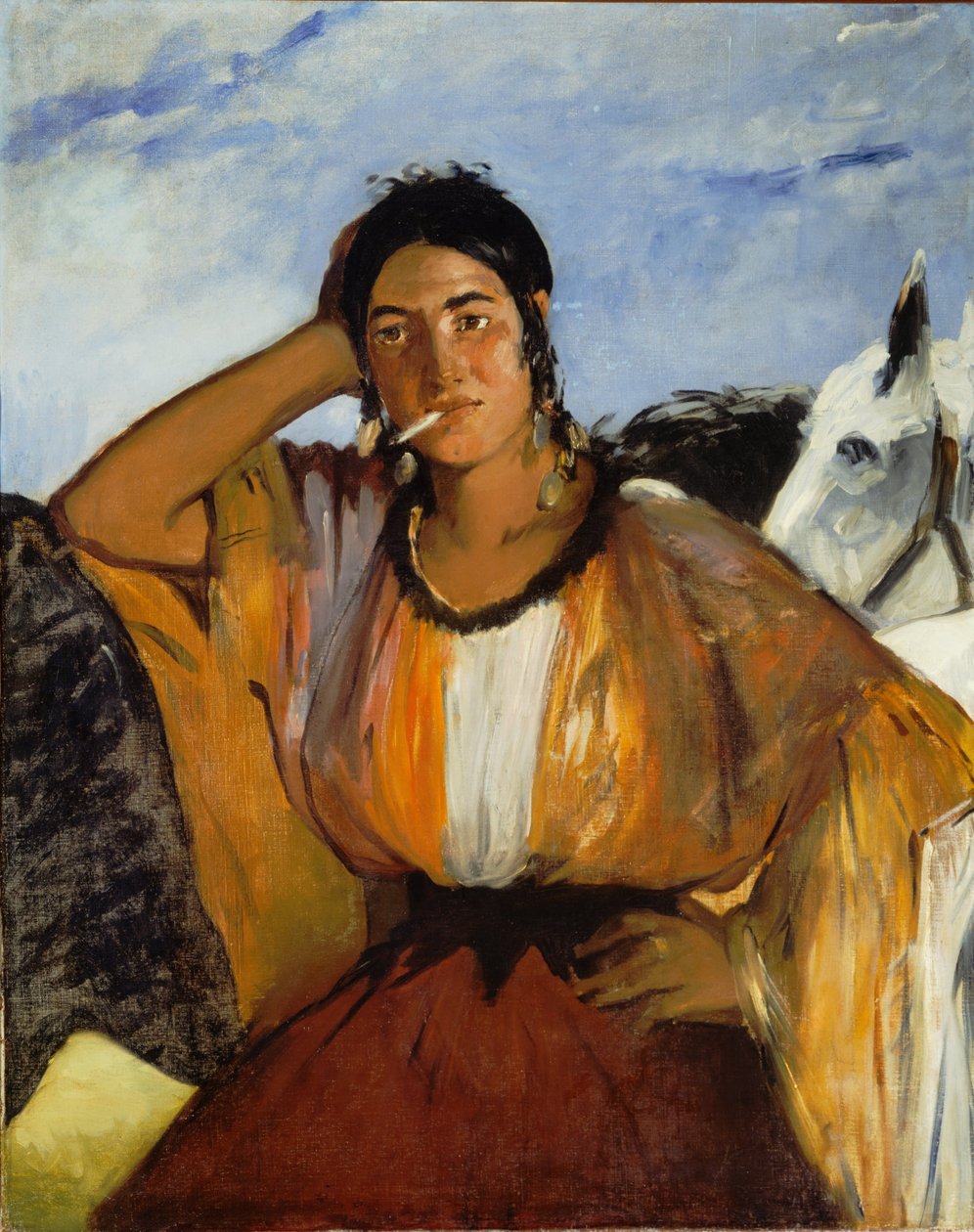 Gitan avec une cigarette - Édouard Manet