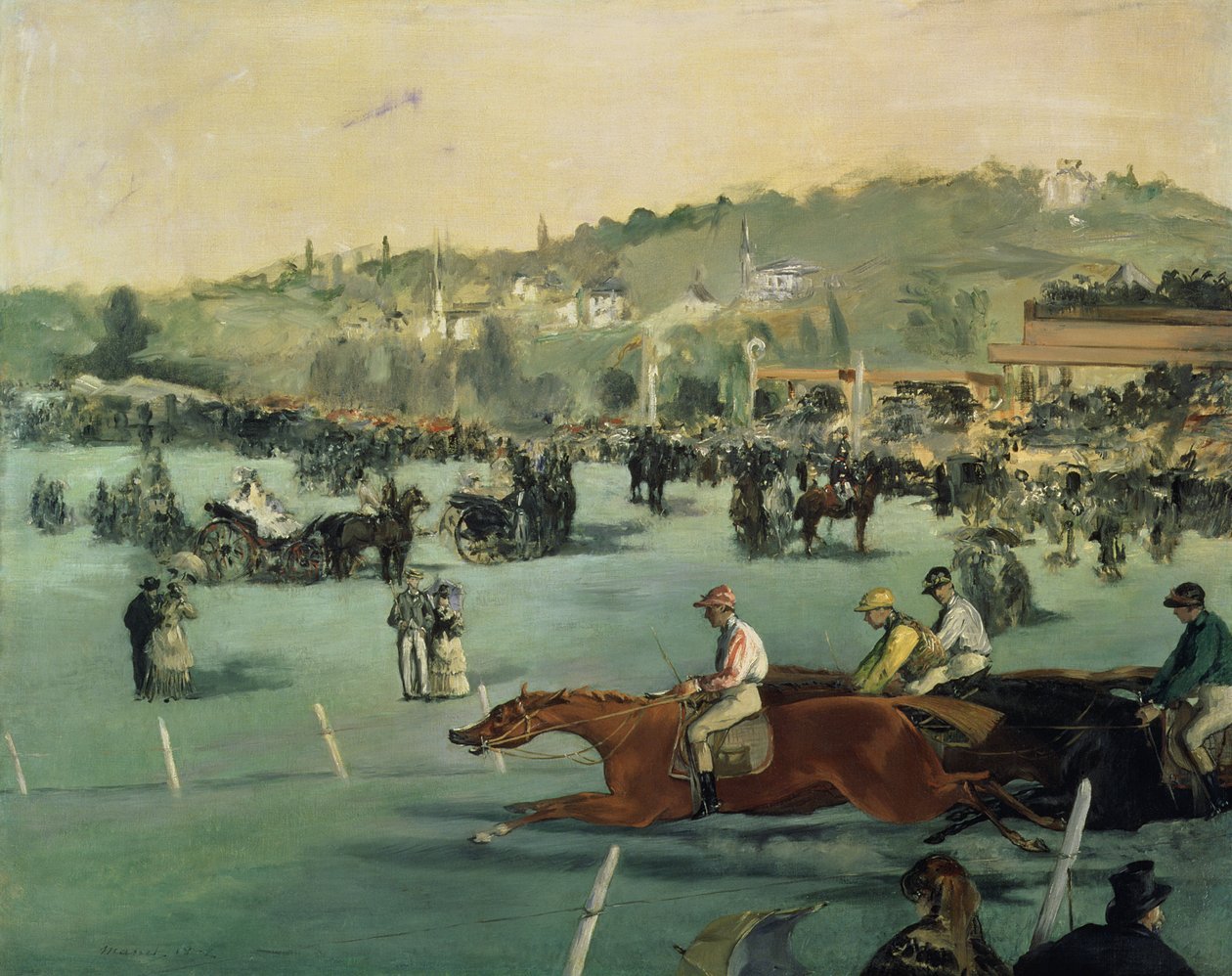 Courses de Chevaux, 1872 - Édouard Manet