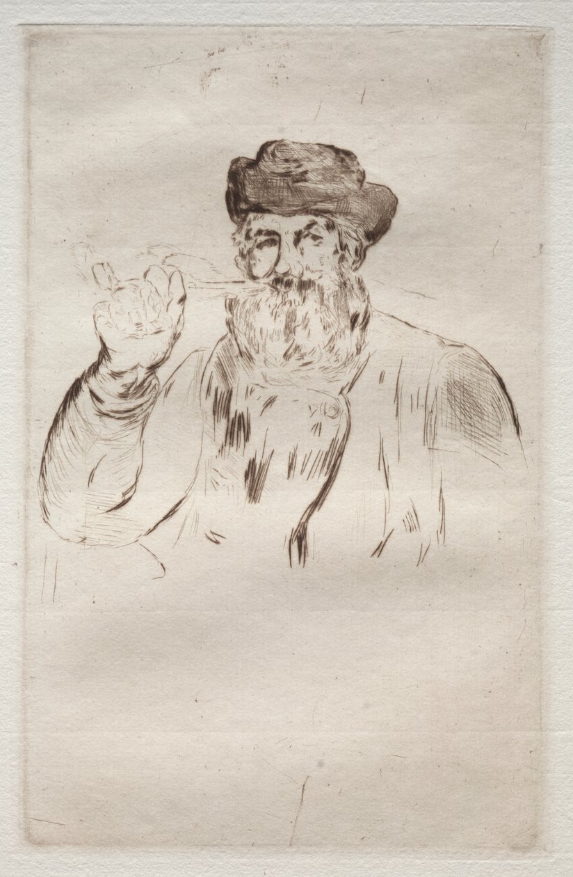 Le fumeur - Édouard Manet