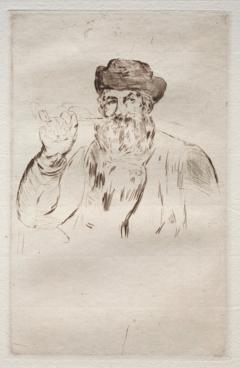 Le fumeur - Édouard Manet