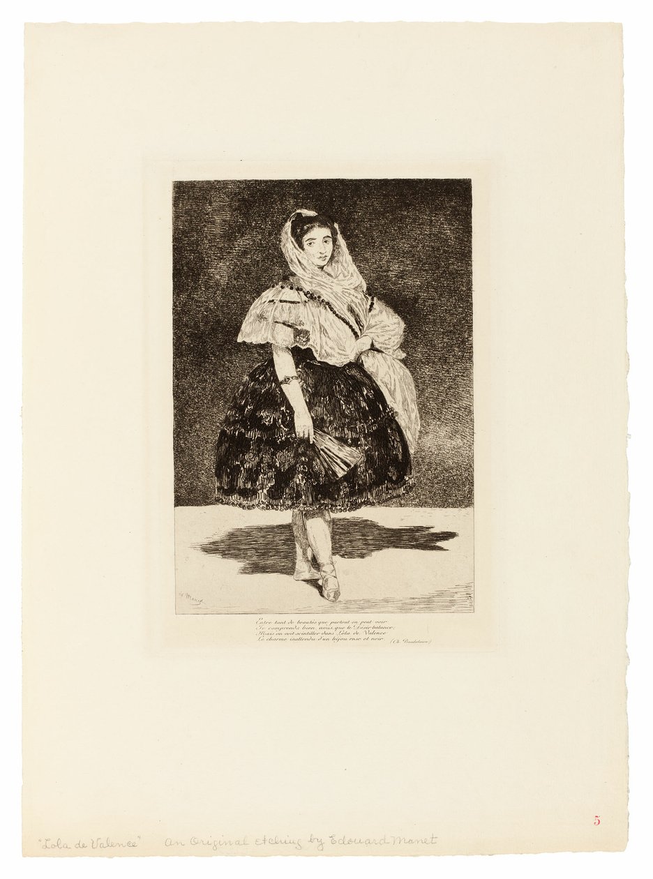 Lola de Valence - Édouard Manet