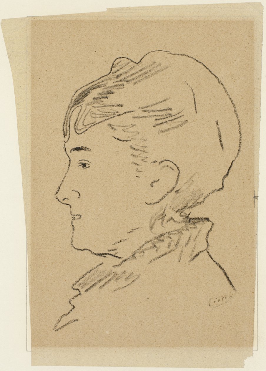 Mademoiselle Isabelle Lemonnier - Édouard Manet