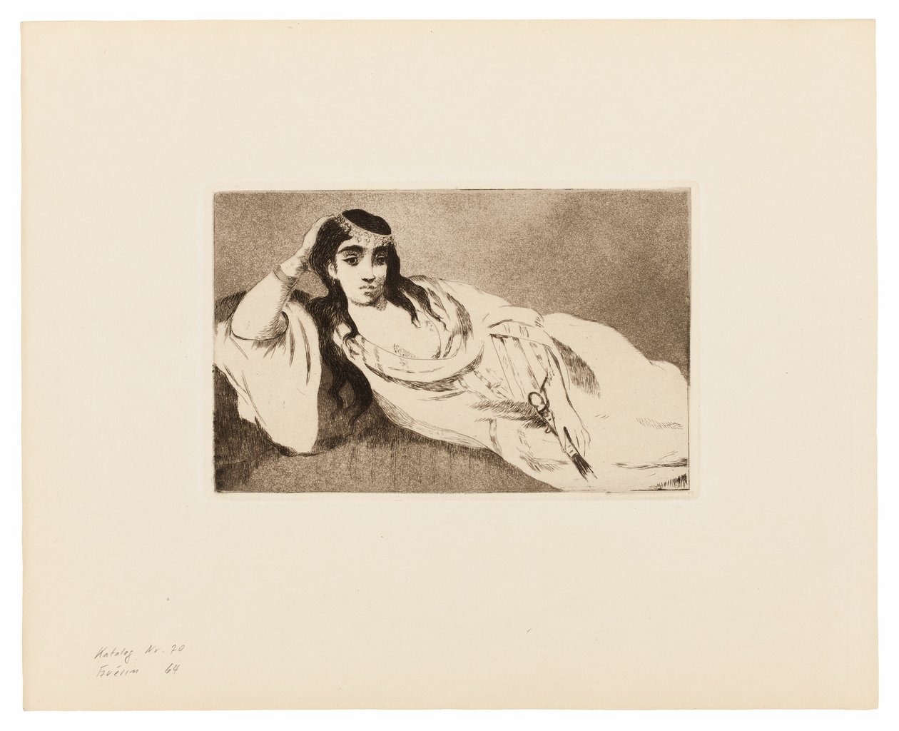 Odalisque - Édouard Manet