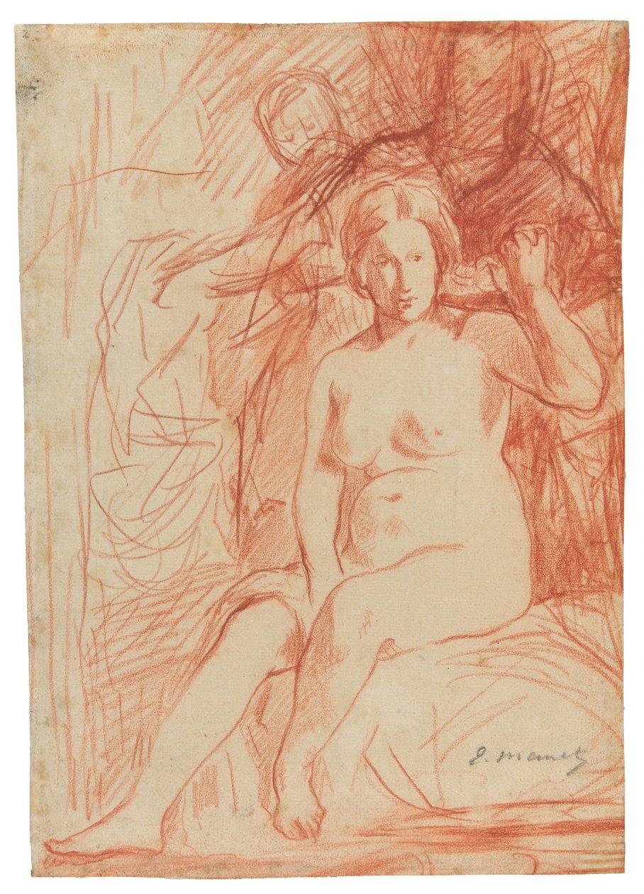 Nu assis - Édouard Manet