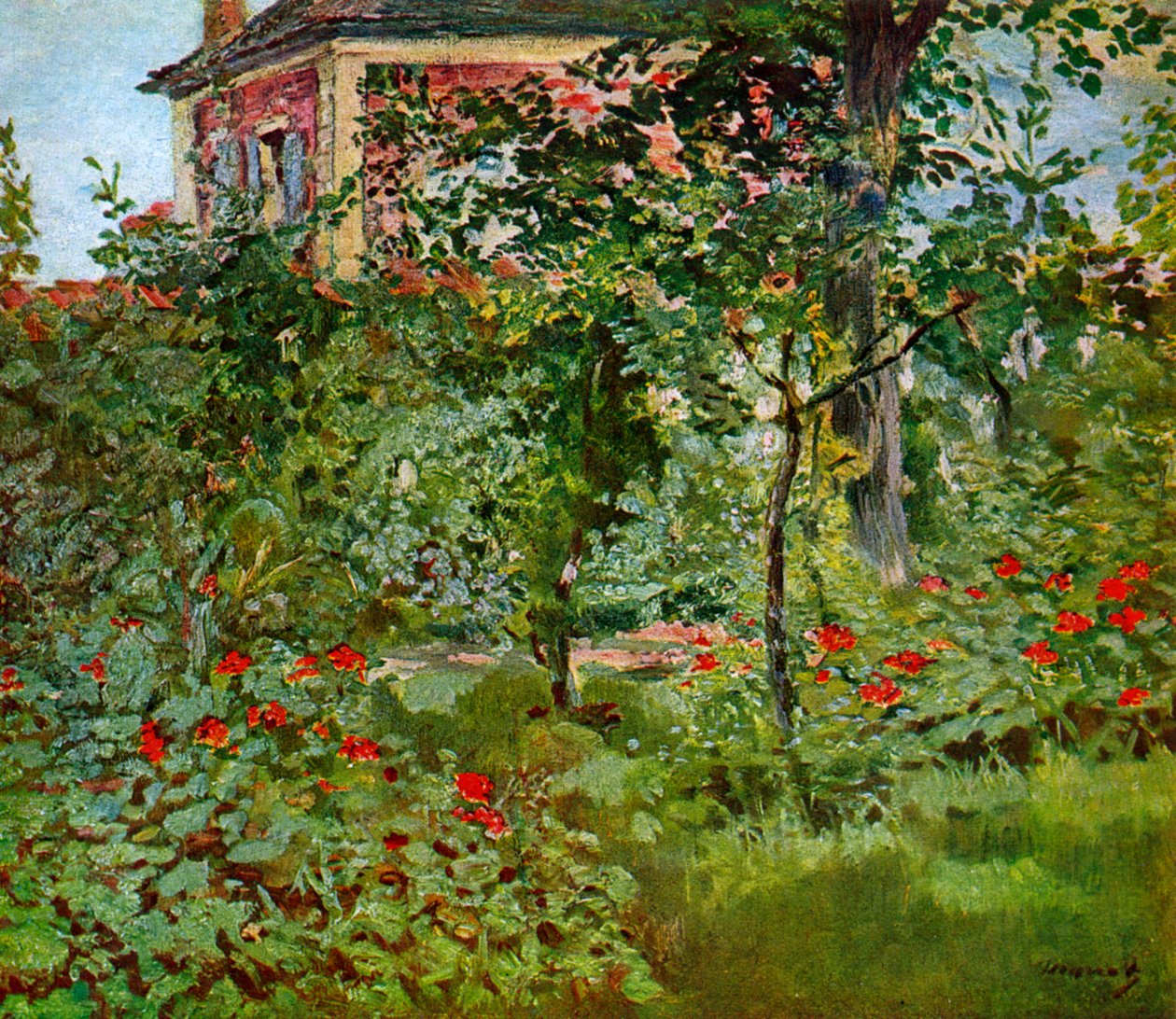 Le Jardin à Bellevue, 1880 - Édouard Manet