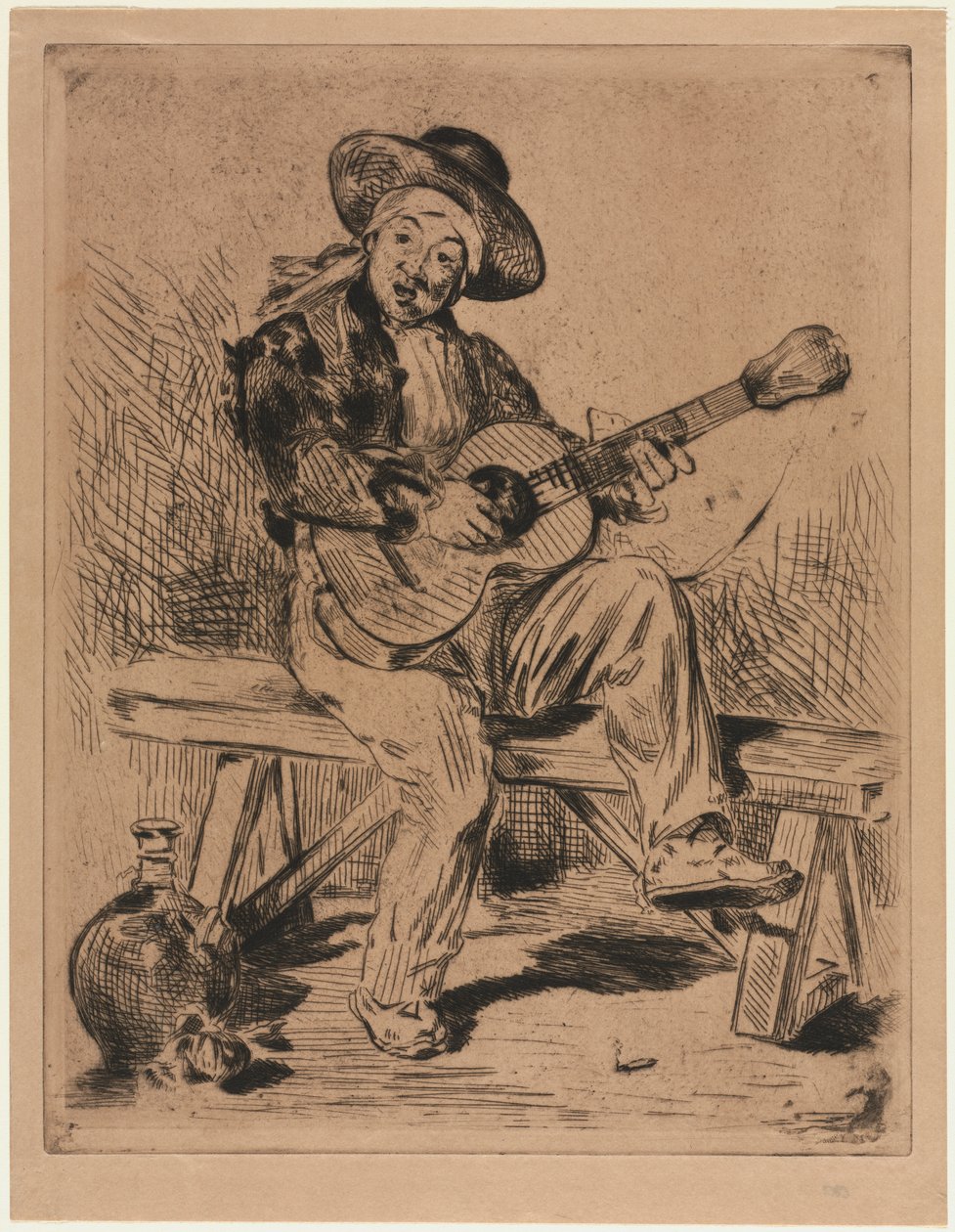 Le Guitariste - Édouard Manet