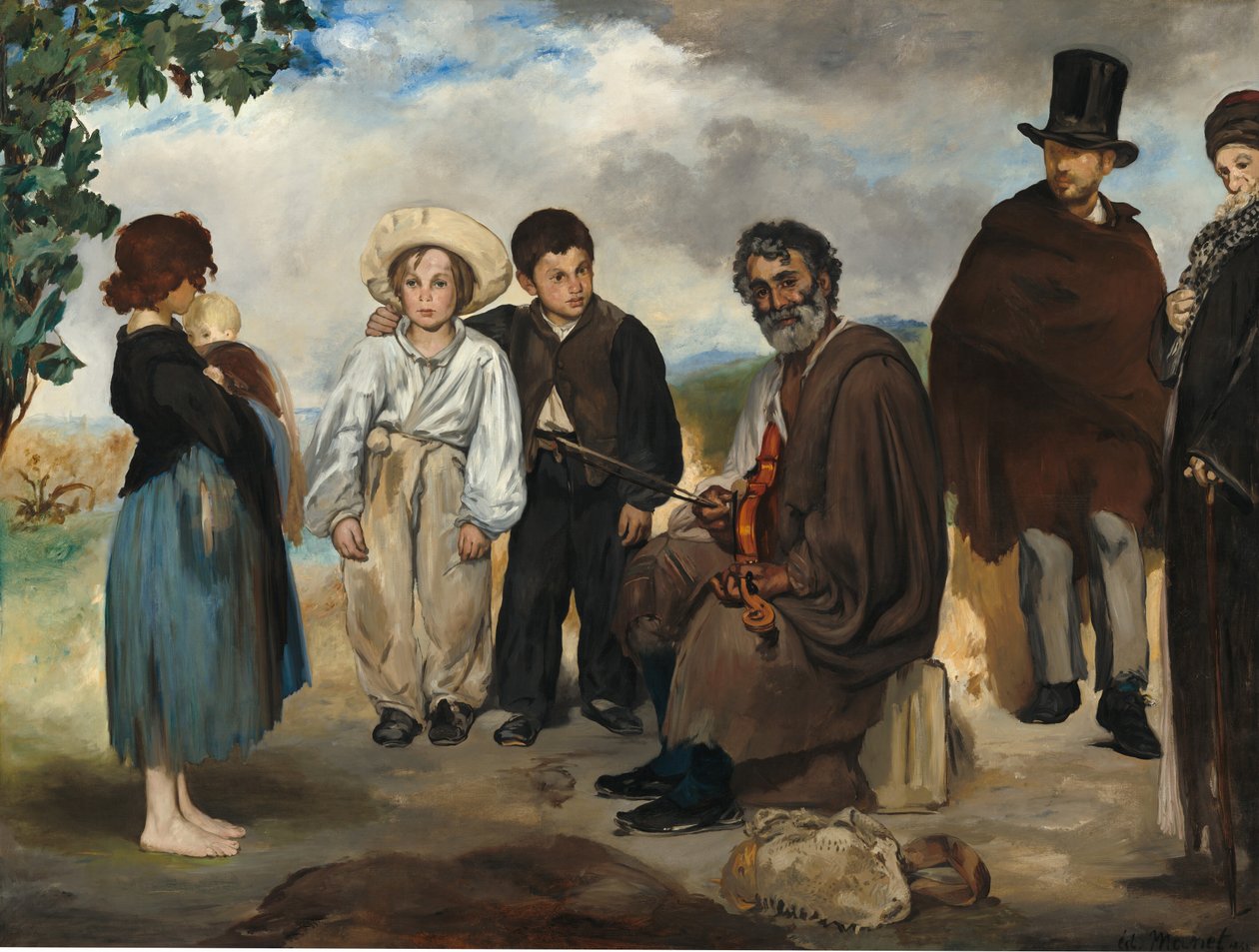 Le vieux musicien - Édouard Manet