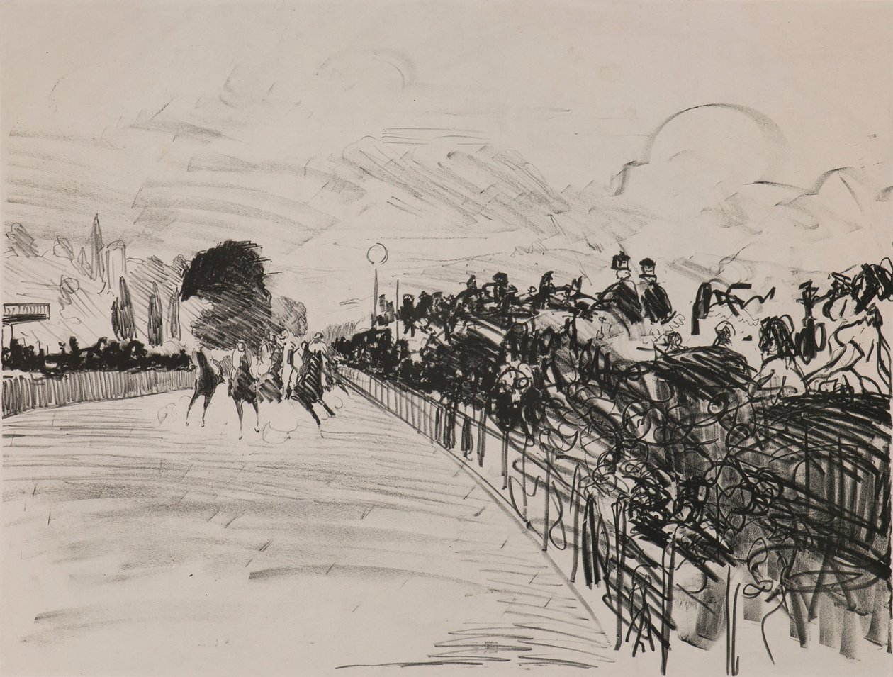 Les Courses - Édouard Manet