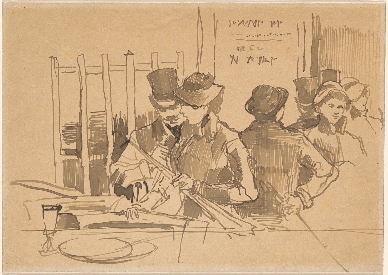 Le Restaurant de la Gare - Édouard Manet