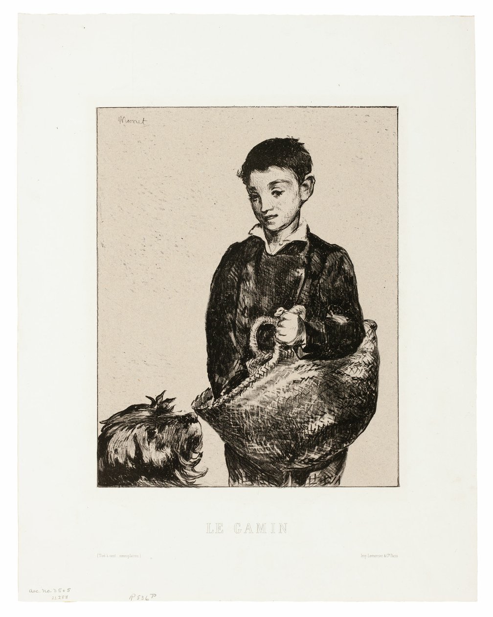 Le gamin - Édouard Manet